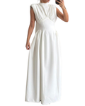 Lou Padded Waist-Fitted Dress
