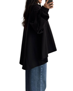 Πουκάμισο Oversize με Ρυθμιζόμενα Μανίκια