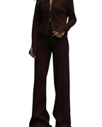 Knitted Set With Zipper