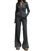 Knitted Set With Zipper