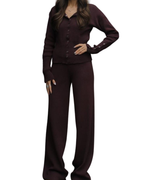 Πλεκτό Σετ με Κουμπιά