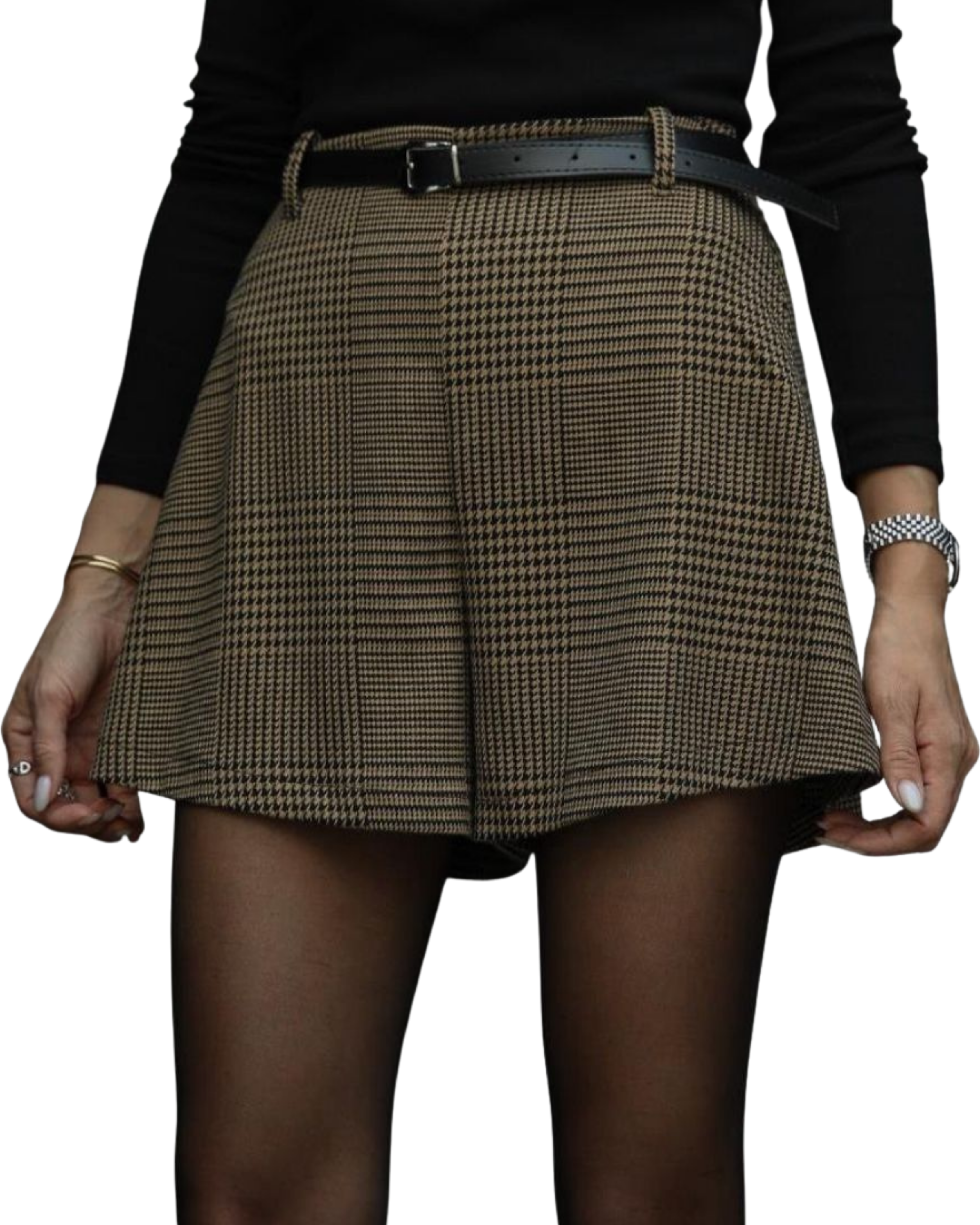 Patter Short With Belt